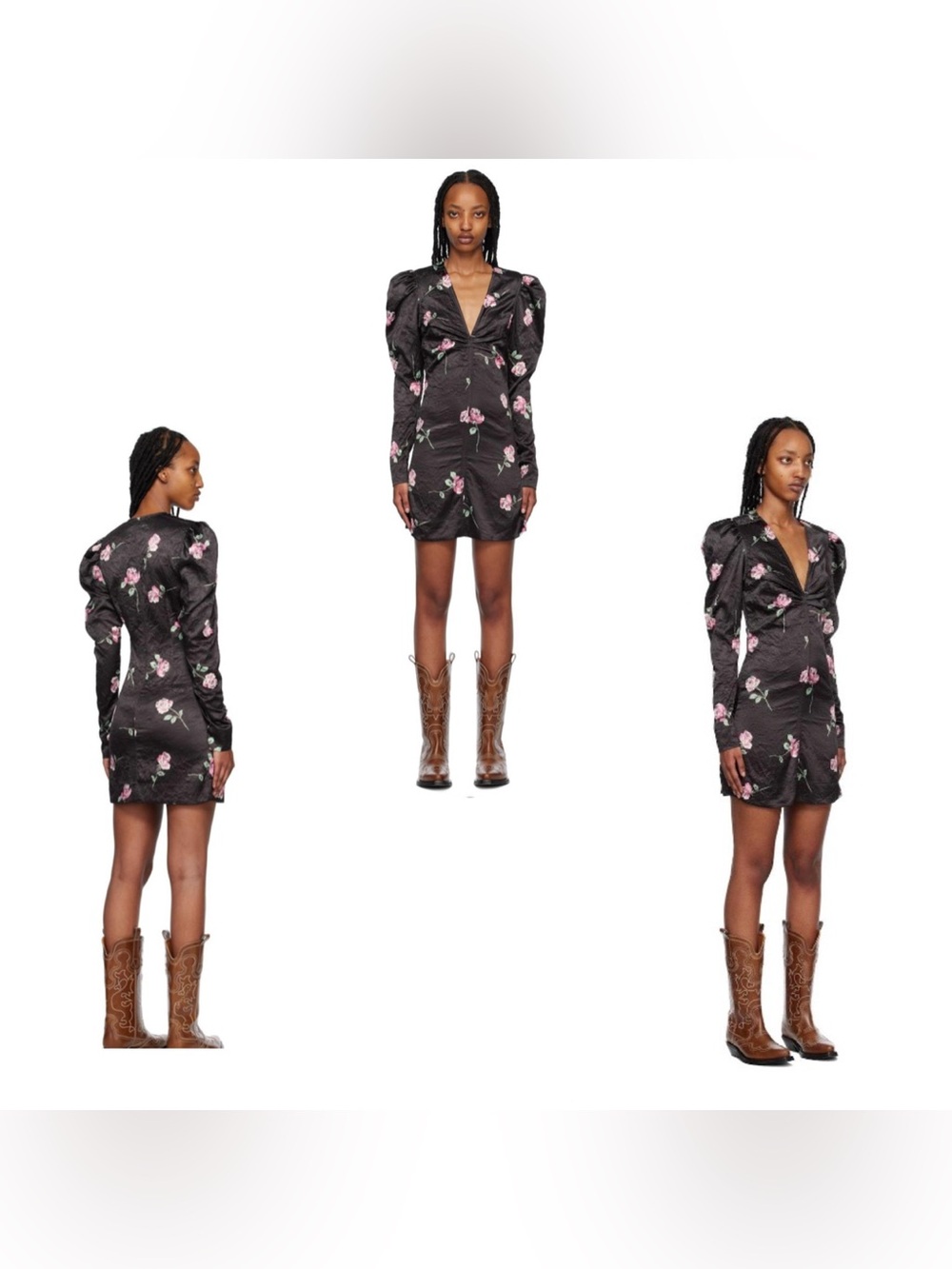 GANNI
MINIDRESS - BLACK